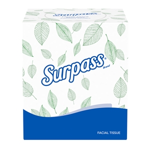 Surpass Facial Cube Tissue, White, 1/CS/3960 36/110
