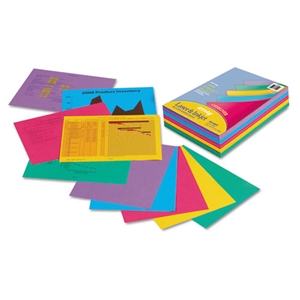 Pacon Array Colored Bond Paper, 24 lb Bond Weight, 8.5 x 11, Assorted Designer Colors, 500/Ream