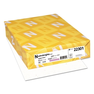 ASTROBRITE Color Paper, 24 lb Bond Weight, 8.5 x 11, Stardust White, 500 Sheets/Ream