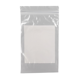 Polyethylene Recloseable Bag Write on Block, Clear, 5" x 8", .002 1000/CS