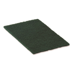 90-96 Medium Duty Hand Cleaning Pad, 9 x 6, Green, 60/Carton