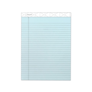 TOPS Prism + Colored Writing Pads, Wide/legal Rule, 50 Pastel Blue 8.5 X 11.75 Sheets, 12/pack