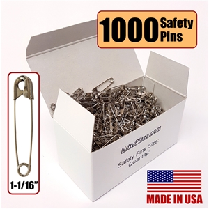 1000 safety pins