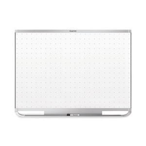 Quartet Prestige 2 Magnetic Total Erase Whiteboard, 48 x 36, White Surface, Silver Aluminum/Plastic Frame