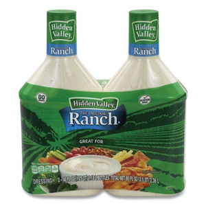 Original Ranch Dressing, 40 oz Bottle, 2 Bottles/Carton