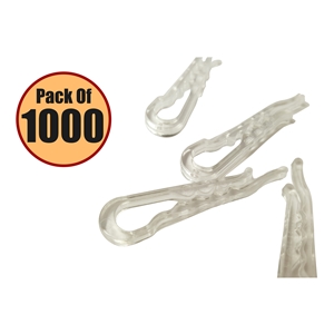 clear alligator clips