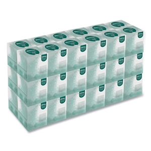 Kleenex Naturals Facial Tissue for Business, BOUTIQUE POP-UP Box, 2-Ply, White, 90 Sheets/Box, 36 Boxes/Carton
