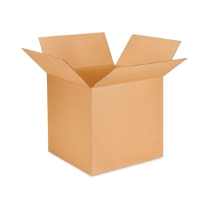 Universal Cubed Fixed-Depth Brown Corrugated Shipping Boxes, Regular Slotted Container, Large, 11" x 15" x 6", Brown Kraft, 25/Bundle