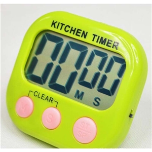 6 Pack Small Digital Kitchen Timer Magnetic Back and ON/Off Switch,Minute  Second Count Up Countdown (Multicolored)