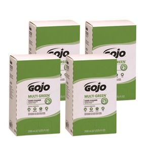 GOJO Multi Green Hand Cleaner Refill, Citrus Scent, 2,000 Ml, 4/carton