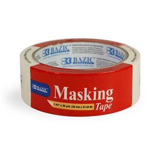 Bazic 0.71 inch x 2160 inch (60 Yards) General Purpose Masking Tape