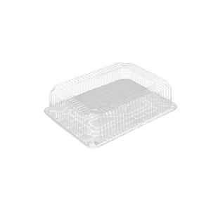 PETE 1/2-Sheet Cake Container, Clear, 19.84" x 14.84" x 5 25/25
