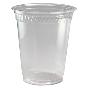 Fabri-Kal Kal-Clear Pet Cold Drink Cups, 12 Oz To 14 Oz, Clear, Squat, 50/sleeve, 20 Sleeves/carton