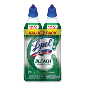 LYSOL Disinfectant Toilet Bowl Cleaner With Bleach, 24 Oz, 8/carton