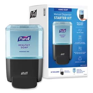 PURELL HEALTHY SOAP Gentle and Free Foam ES4 Starter Kit, 1,200 mL, Graphite