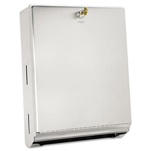 Bobrick Surface-Mounted Paper Towel Dispenser, 10.75 X 4 X 14, Stainless Steel