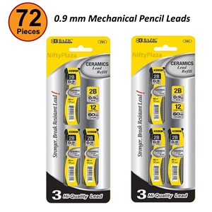 Lot of 5 Refill Lead HB 0.9mm//60mm Mechanical Pencil Lead 160 leads per pack
