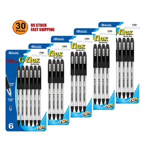 5 Pack GX9 Black Oil Gel ink Pen Barrel color Effortless Fatigue-free Writing 