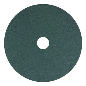 SmartScrub Floor Pad, 20" Diameter, Blue/Yellow, 5/Carton