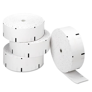 Iconex Direct Thermal Printing Paper Rolls, 0.69" Core, 3.13" x 1,960 ft, White, 4/Carton