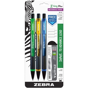 Zebra Sarasa Gel Retractable Pens 0.7mm Assorted Colors 3pk 