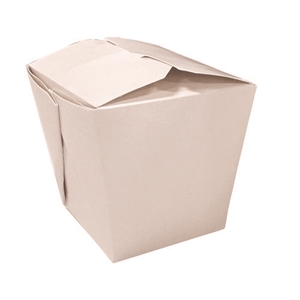 Kari-Out Food Pail, 16 oz, 3.63 x 3 x 3.5, White, Paper, 400/Carton