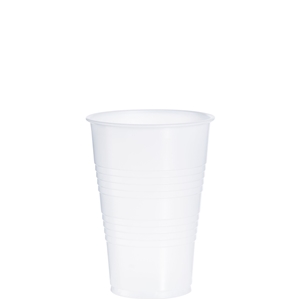 Conex PS Ribbed Cup, Translucent, 16 oz 20/50