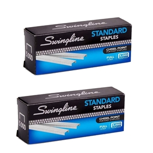 Swingline Standard Staples - 210 Per Strip - Standard - 1/4 Leg