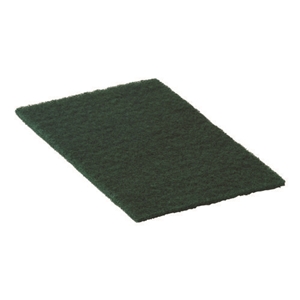 90-96 Medium Duty Hand Cleaning Pad, 6 x 9, Green, 20/Pack, 3 Packs/Carton