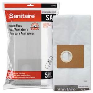 Sanitaire Style SA Disposable Dust Bags for SC3700A, 5/Pack, 10 Packs/Carton