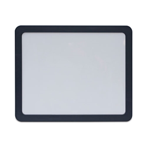 Universal Recycled Cubicle Dry Erase Board, 15.88 x 12.88, White Surface, Charcoal Plastic Frame