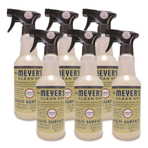 Multi Purpose Cleaner, Lemon Scent, 16 Oz Spray Bottle, 6/carton