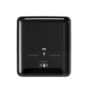14.5 H x 13 W x 8" D Black Plastic Matic Hand Towel Roll Dispenser 1/EA