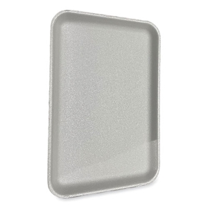 GEN Meat Trays, 13.81 x 9.25 x 0.71, White, 100/Carton