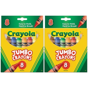 Crayola Classic Color Crayons, Peg-gable Retail Pack, 24 Colors  Non-washable