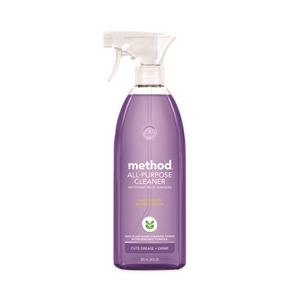 Method All Surface Cleaner, French Lavender, 28 Oz Spray Bottle, 8/carton