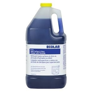 Retail Multi Surface & Glass Cleaner, Clear/Blue, 1 Gal 2/1-GAL