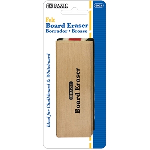 Felt Chalkboard Eraser Excellent Chalk Absorption with Durable Wood Handle 