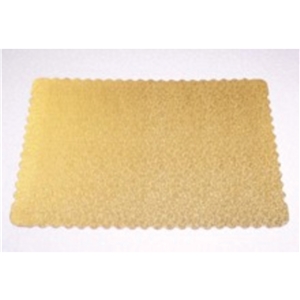 Golden Lace Corrugated Cardboard 1/2 Sheet Cake Pad 50/CS