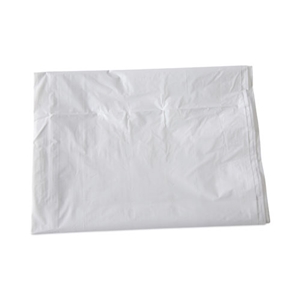 Boardwalk Linear Low Density Industrial Can Liners, 60 gal, 0.9 mil, 38" x 58", White, Flat Pack, 100/Carton