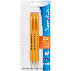 Bazic Silver Top 4-Color Pen with Cushion Grip, 2 Pcs Retractable