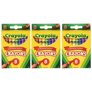 Crayola Classic Crayons, Multicolor - 8 count