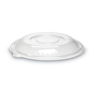 WNA Caterline Pack N' Serve Plastic Lids, Dome Lid, 12" Diameter X 1.5"h, Clear, 25/carton