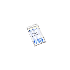 Clear Line Single Track Seal Top Bag with Write-On Block 1000/CS
