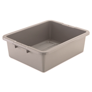 Bus/utility Box, 7.13 Gal, 21.5" X 17.13" X 7", Gray