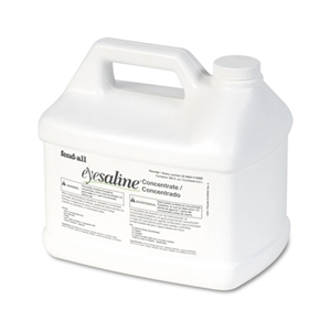 Honeywell Fendall Eyesaline Stream Ii Eyewash Station Refill, 180 Oz Bottle, 4/carton