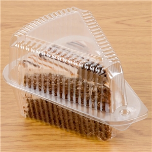 Polar Pak Pie Slice E x Deep Clear Pete 5-3/8x4-3/8x4-3/16 300/CS