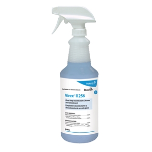 Virex Pre-Printed Bottles with Sprayer, White, 1/CS/12 12/CS