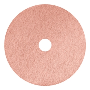 Remover Burnishing Pads, 20", Pink, 5/Carton