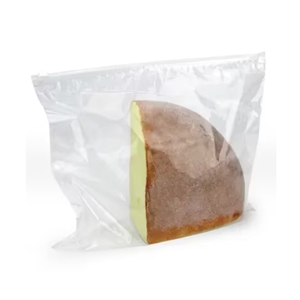 Chub Bag LLDPE, 15" x 13", Large With Slider, White 2/250